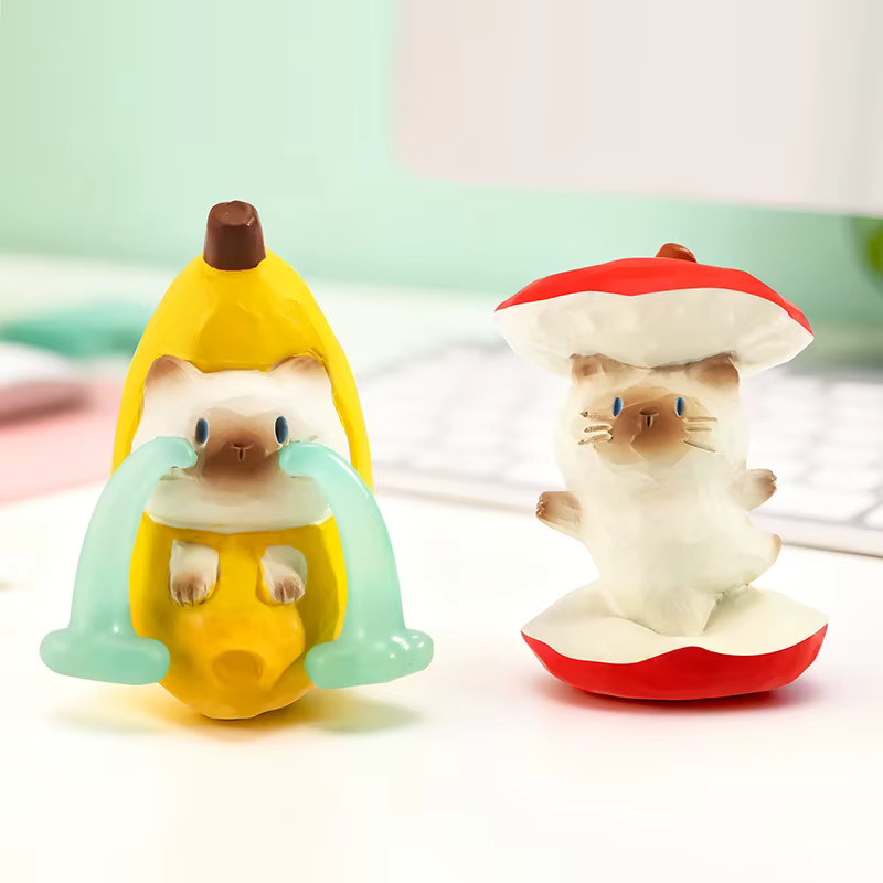 Potdemiel Cat Pai Fun Fruits Blind Box, Spielzeug, Mehrfarbig - Bild 1
