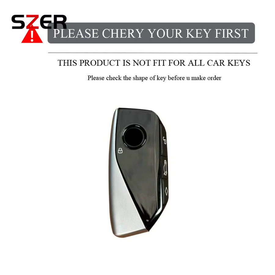 Schutzhülle für BMW Autoschlüssel aus TPU in Schwarz für i7, x7 G07 LCI, ix, i20, x1 U11, 7er Serie G70, G09, XM U06 und M3 G81 - Bild 2