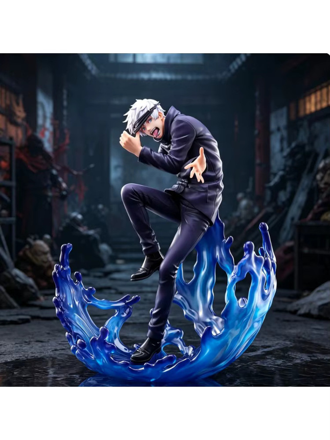 Bandai Jujutsu Kaisen Gojo Satoru Actionfigur, 23cm, mit Spezialeffekten - Bild 2