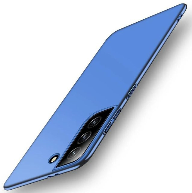 Luxus Matte Harte Hülle für Samsung Galaxy S26 Ultra S25 FE S24 S23 Plus S22 S21 S20 Ultra in Blau - Bild 1