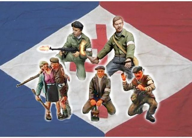 Italeri Partisans, Modellbau, 1:35 - Bild 1