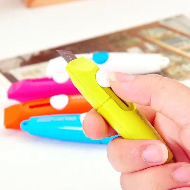 2er-Set Mini Brieföffner aus Kunststoff in Multicolour für das Büro - Bild 2