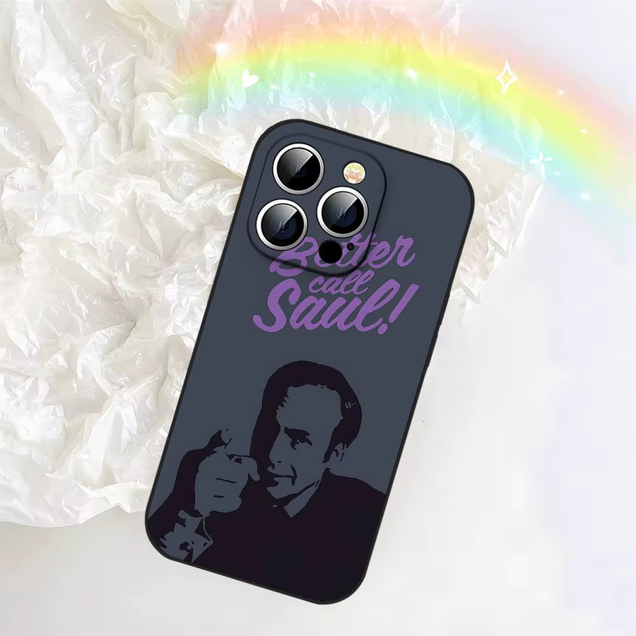 B-Better Call S-Saul TV-Handyhülle Schwarz für iPhone 17, 16, 15, 14, 13, 11 Pro Max, Plus, X, Xr, Xs Max und 13 Mini - Bild 3