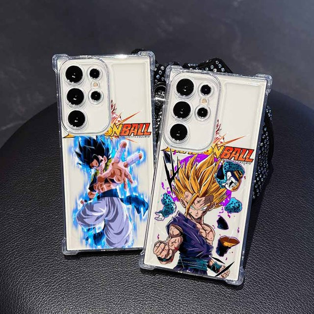 Passionate Dragons Balls Anime Handyhülle für Samsung Galaxy S26 S25 S24 S23 S22 S21 S20 Edge FE Ultra Plus, sturzsicher und transparent - Bild 1