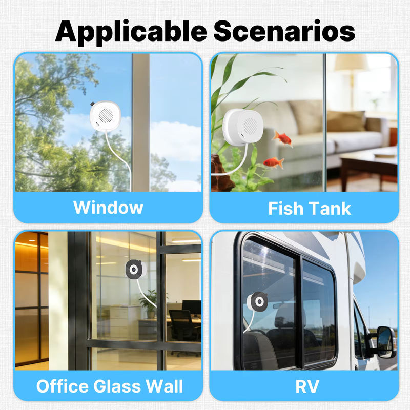 MOES Tuya WiFi Smart 3MP Fensterkamera mit Vollfarb-Nachtsicht und Bewegungserkennung zur Heimsicherheitsüberwachung - Bild 5