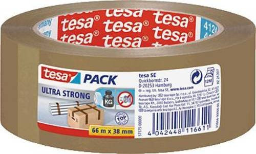 tesapack Ultra Strong Packband von tesa in Braun, Breite: 38 mm, Länge: 66 m - Bild 1