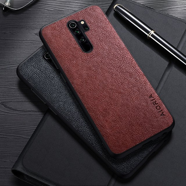 Luxuriöse Business-Lederhülle für Xiaomi Redmi Note 8 Pro, Redmi Note 7 Pro und Redmi Note 8T - Bild 1