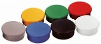 DAHLE Magnet 32 mm, 10er Pack, blau und mehrfarbig aus Kunststoff - Bild 1