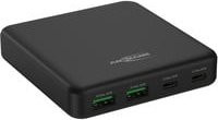 Ansmann Desktop Ladegerät DC465PD 65W mit 2x USB-A und 2x USB-C in Schwarz - Bild 2