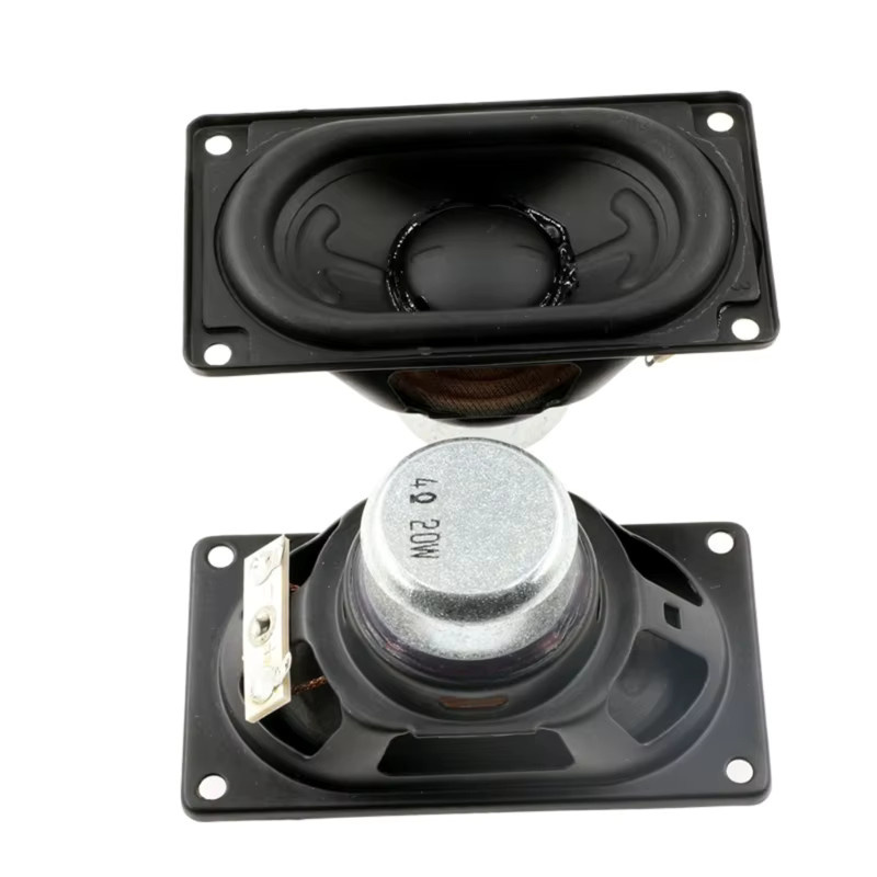 20 W Rechtecklautsprecher mit starkem Bass als Ersatzteil für Flip 5 und Flip 6 Bluetooth Lautsprecher in Schwarz - Bild 5