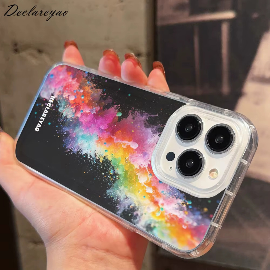 Personalisierte DIY Handyhülle für Samsung Galaxy A02 A02S A03 A03S A04 A05 A05S A11 A12 M12 F12 A13 5G in Transparent Multicolour - Bild 2