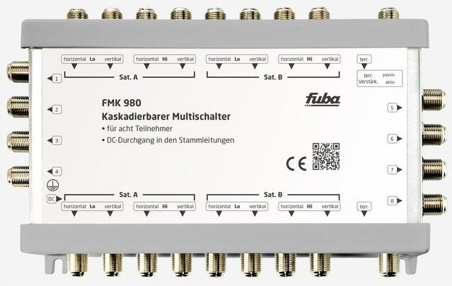 Fuba FMK 980 Multischalter in Silber - Bild 1