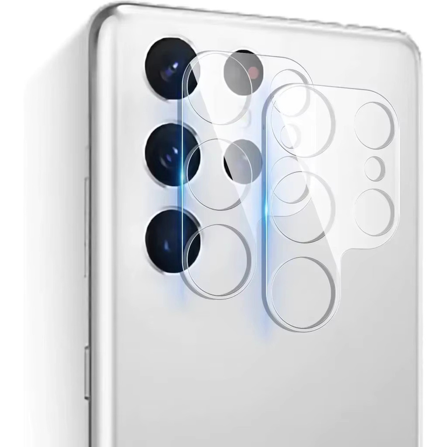 Kamera Objektiv Schutzfolie für Samsung S25 Edge S24 S23 Ultra Plus FE, HD Transparent, Anti-Scratch Glas - Bild 2
