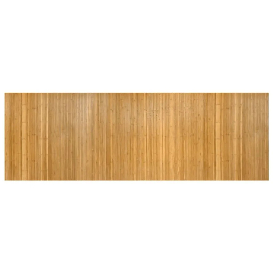 vidaXL Teppich Rechteckig Beige aus Bambus und Polypropylen B: 100 cm, T: 300 cm - Bild 2