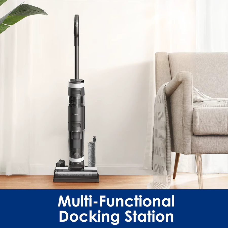 Tineco Floor One S3 Breeze Kabelloser Nass-Trocken Akku-Staubsauger und Bodenwischer mit Selbstreinigungsfunktion in Weiß - Bild 4