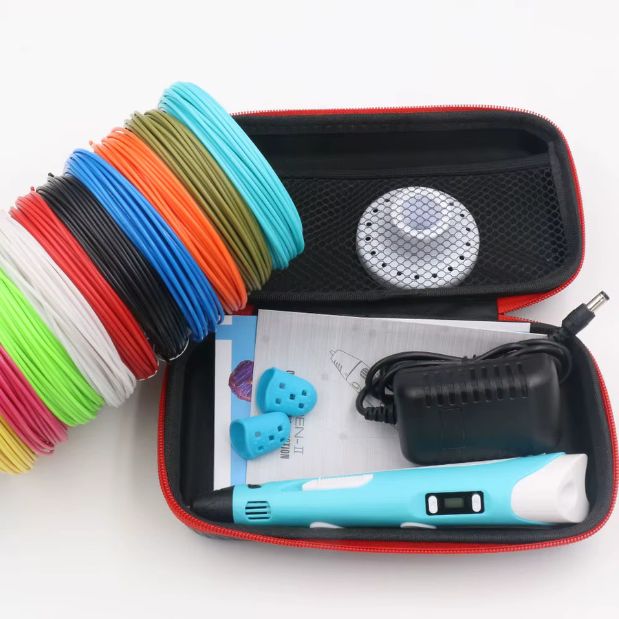 OUIO 3D Stift, 3D Zeichnung Druck Stift, mit LCD Bildschirm, Bunt / Mehrfarbig - Bild 3