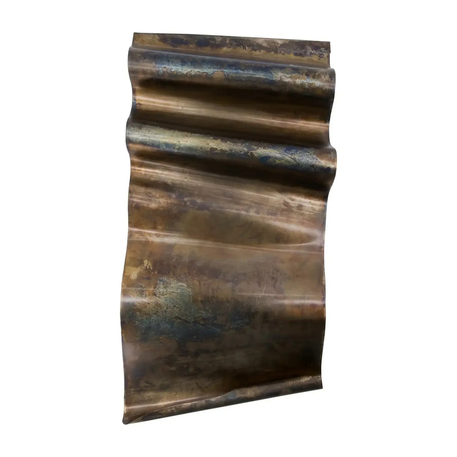 House Doctor Wanddekoration Faha in Antik Braun aus Metall, B/H: 30 x 60 cm - Bild 1