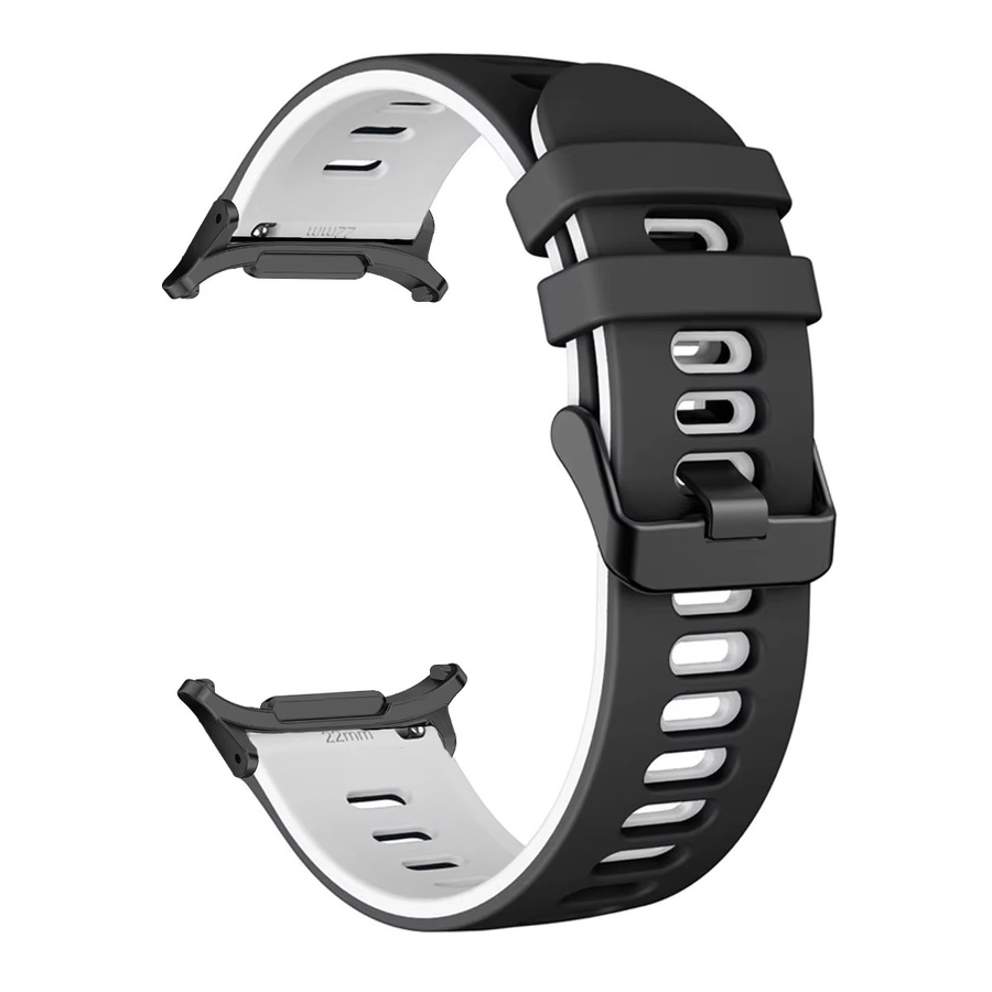 OAKCHARM Uhrenarmband Silikon, Schwarz, Unisex - Bild 2