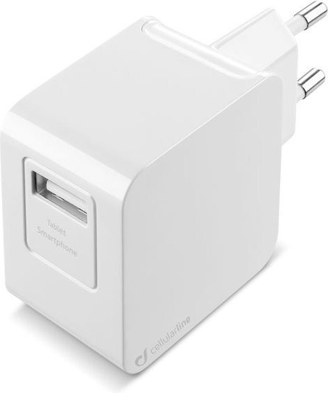 CellularLine Netzteil mit Micro-USB Kabel in Weiß (36544) - Bild 1