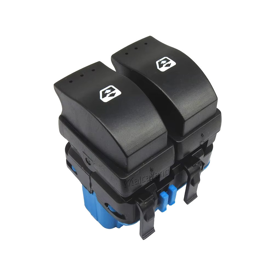 Malcayang Elektrischer Fensterheberschalter für Renault Logan Duster Sandero 2010-2013, 10-polig, Schwarz - Bild 2