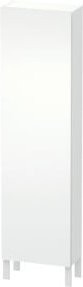 Duravit L-Cube Hochschrank weiß matt mit Glastüren, B/T/H: 50 x 24,3 x 176 cm - Bild 1