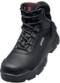 Uvex Sicherheitsschuhe Stiefel S3 in Schwarz Größe 37 Weite 12 - Bild 1