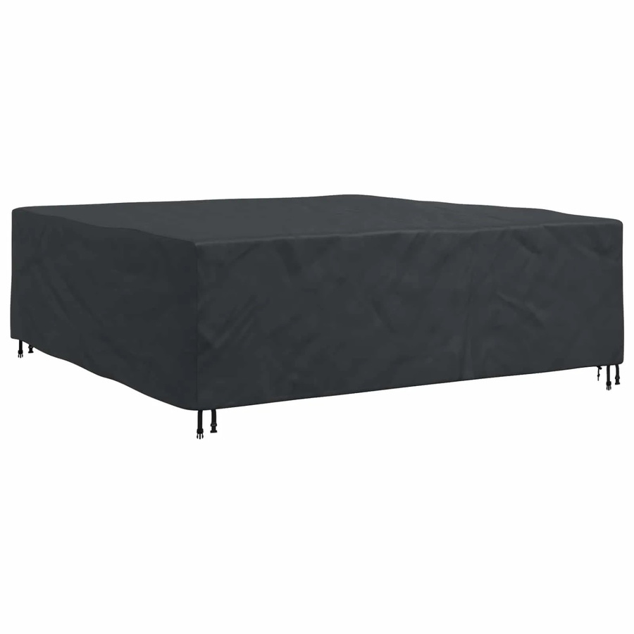 vidaXL Möbelbezug für Sofa in Schwarz, wasserabweisend, B/T/H: 220 x 220 x 70 cm - Bild 2