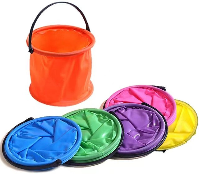Strand Sand Eimer Spielzeug, 2-teiliges Set, Kunststoff, Bunt / Mehrfarbig - Bild 1