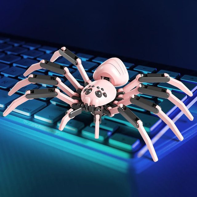 Kidsly Bewegliche Spinne, 3D-Druck Modell Spielzeug, DIY Material Kit - Bild 1