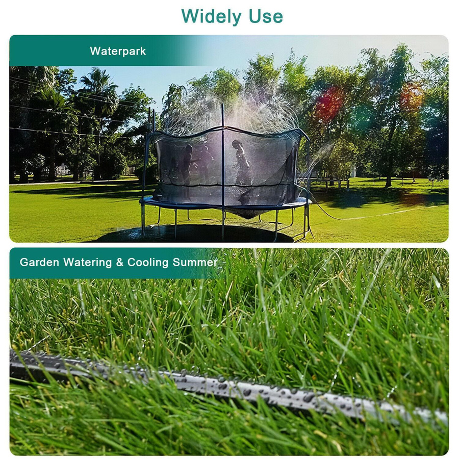 Onlyou Trampolin-Sprinkler Outdoor-Wassersprinkler-Zubehör Orange/Blau - Bild 4