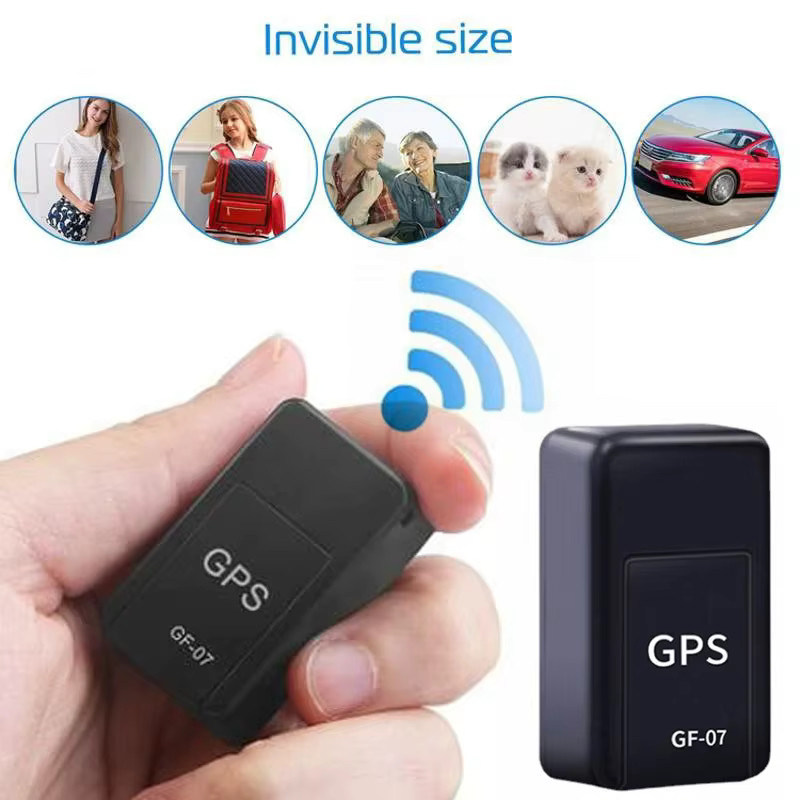 Mini GF-07 GPS Tracker in Schwarz für Auto, Fahrrad, Haustiere und Kinder mit Echtzeit-Tracking und starkem Magneten - Bild 2