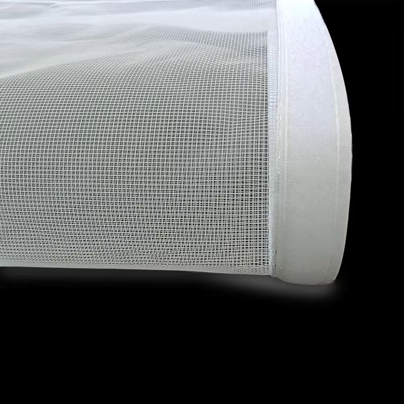 Magnetischer Insektenschutz Vorhang aus weißer Gaze als Moskitonetz für Fenster und Haushalt, transparent - Bild 2