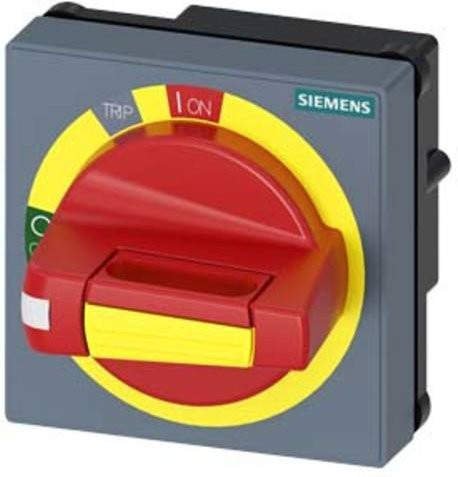 Siemens Handhabe in Rot und Gelb 8UD17210AB25 - Bild 1