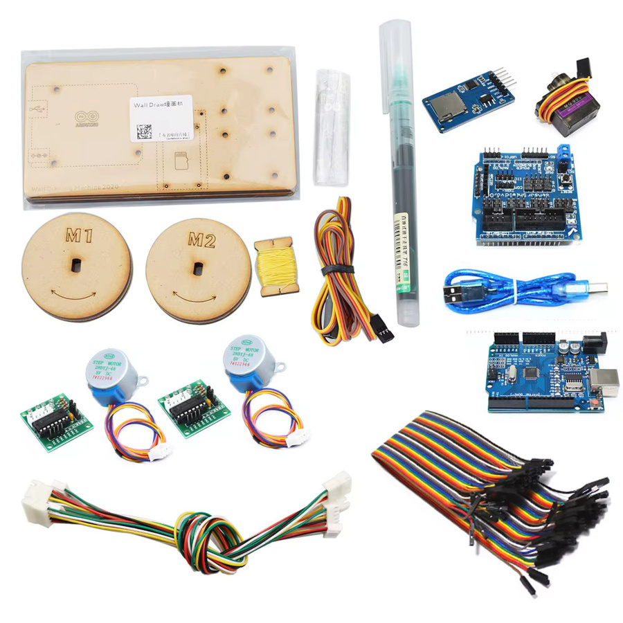 BinHex Zeichnender Wandmalroboter mit Kabelplotter, DIY-Kit, Bunt / Mehrfarbig - Bild 3