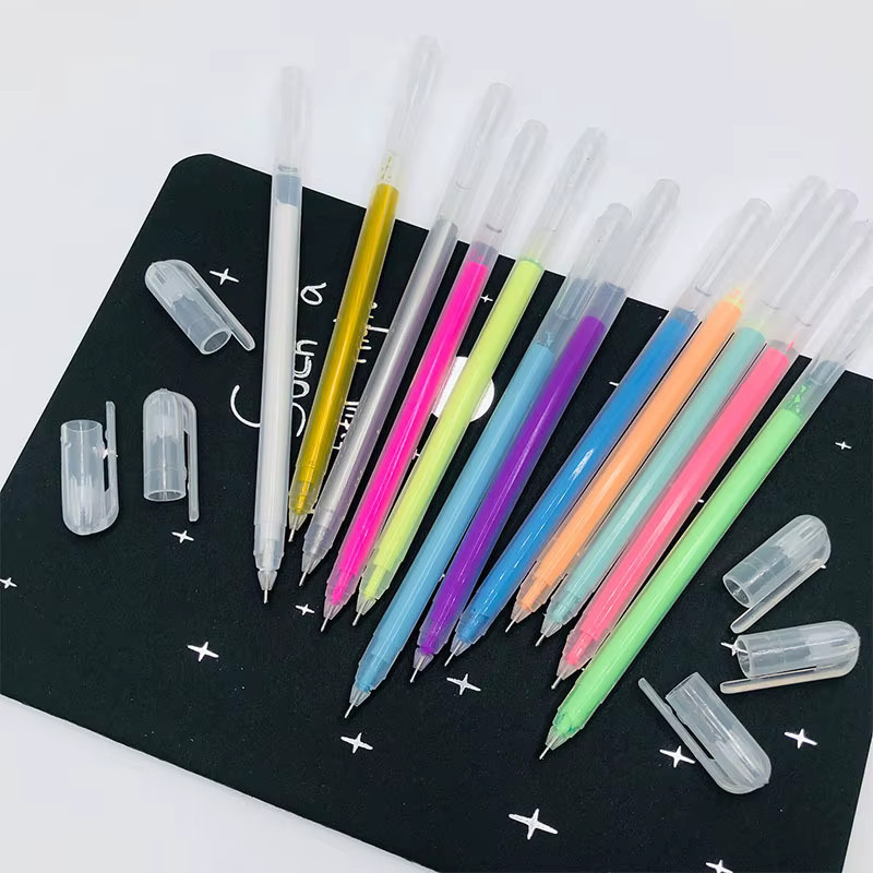 Multicolor Nadel-Textmarker Set mit 0,5 mm feiner Spitze für DIY, Zeichnungen und Tagebuch in 9 oder 12 Farben - Bild 4