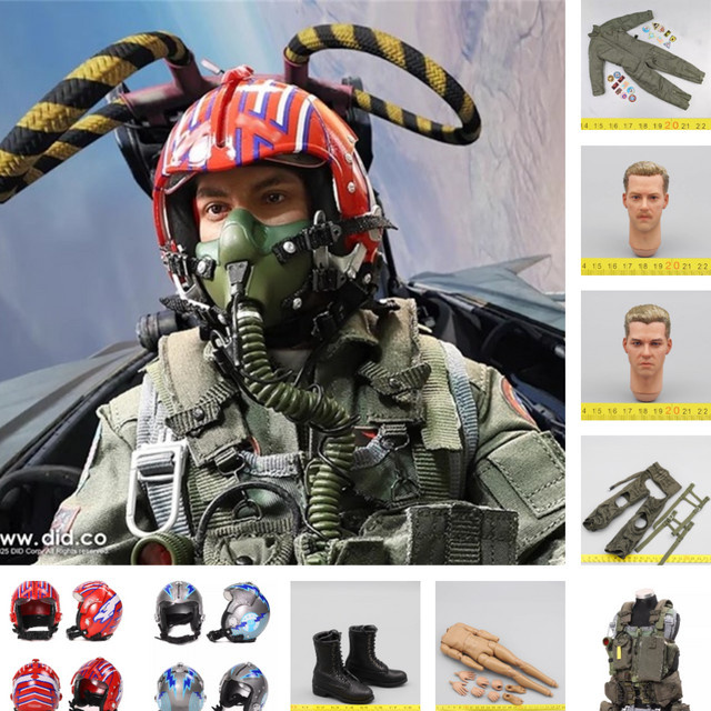 DID American US Pilot, Zubehör, Maßstab 1/6 - Bild 1