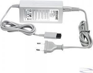 Infoboutik Wii Power Adapter Retro White mit Barrel-Plug - Bild 1