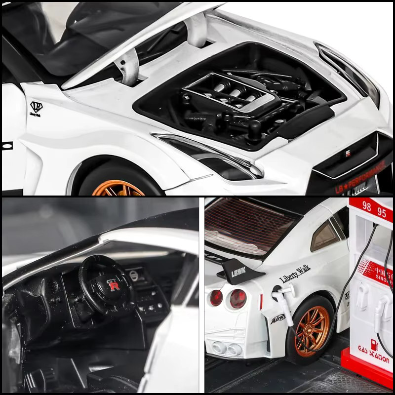 Bburago Pagani Legierungsautomodell, Maßstab 1:24, Weiß - Bild 3