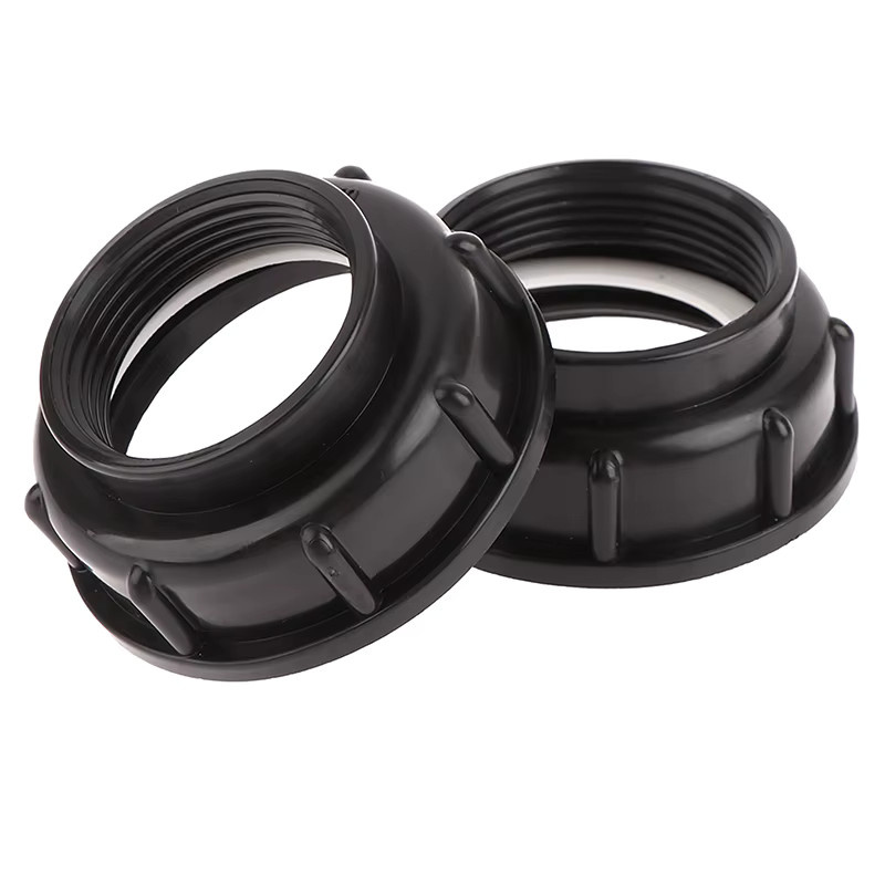 JETTING IBC Tank Anschluss Adapter mit S60X6 Gewinde für Gartenschlauch in Blau und Schwarz - Bild 3