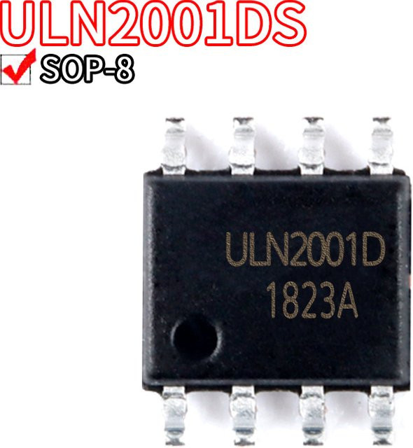 20 Stück ULN2001 ULN2001D ULN2001DS IC Chip SOP8 Dreikanal-Relais-Antrieb in Schwarz von Si Tai&SH - Bild 1