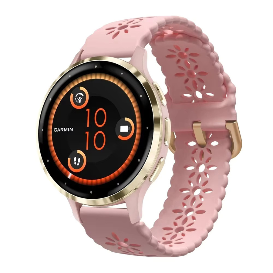 QCTOG Uhrenarmband Silikon, 18 mm, Unisex - Bild 2