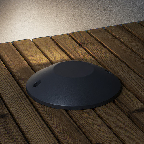 Konstsmide Außenleuchte Ground Spot LED in Schwarz inklusive Leuchtmittel B/H/T: 20 x 4,5 x 20 cm - Bild 4