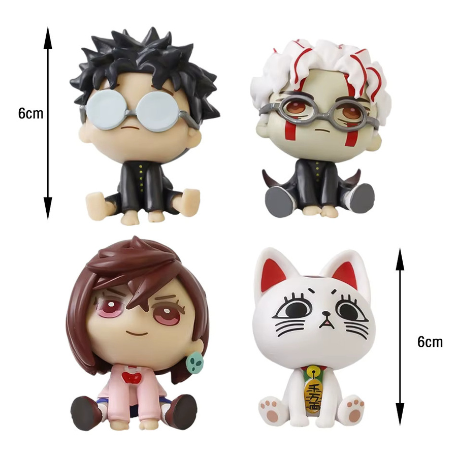 Bandai DAN DA DAN Ayase Momo Takakura Ken Actionfiguren-Set, 4-teiliges Set - Bild 3