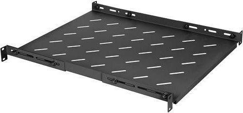 Intellinet 19 Zoll Netzwerkschrank-Geräteboden 1 HE, Farbe: Schwarz, Tiefe: 80 cm - Bild 1