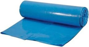 Industrial Quality Supplies Abfallsäcke aus Kunststoff, Blau, 120 Liter, 25 Stück pro Rolle - Bild 1