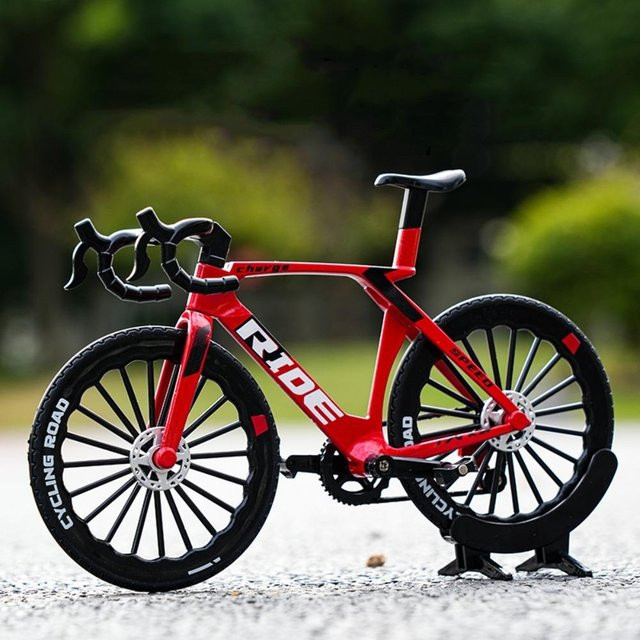 Topmix Mini-Fahrradmodell Rennsport, Metall, Maßstab 1:8, ab 3 Jahre - Bild 1