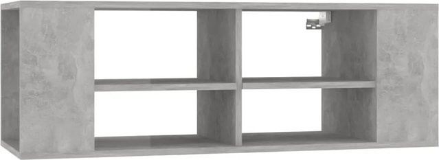 vidaXL TV-Wandschrank aus Holzwerkstoff in Betongrau, B/T/H: 102 x 35 x 35 cm - Bild 1