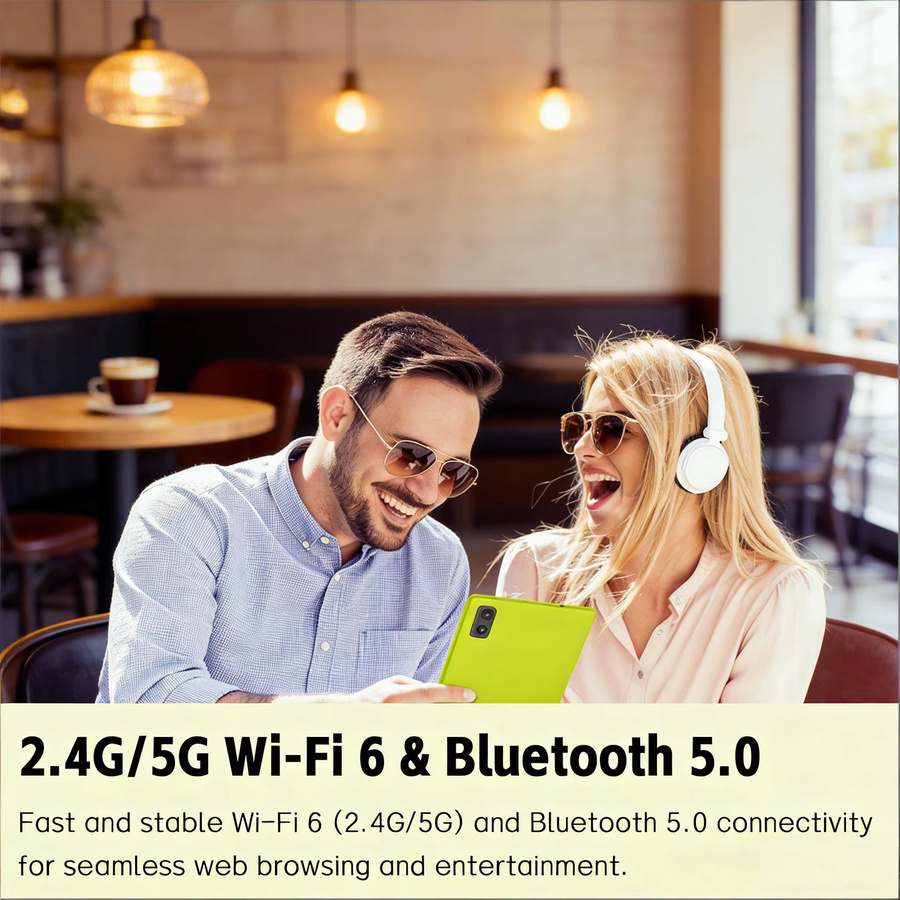 Paitanry Android 15 Tablet mit 8,68 Zoll Incell-Display, 8GB RAM, 64GB Speicher, RK3562 Quad-Core, 5000mAh Akku und WiFi 6 in Grün - Bild 2