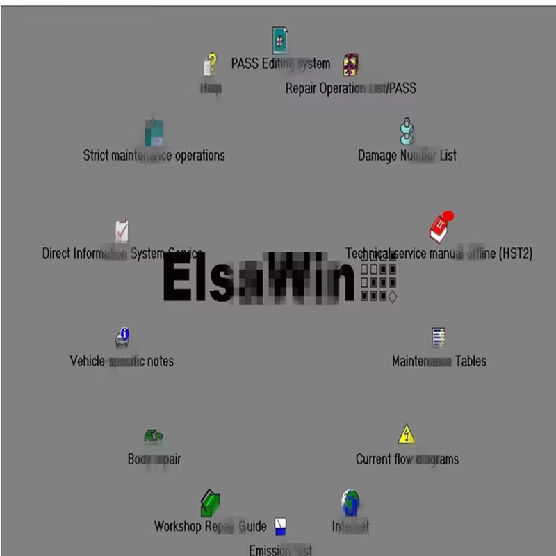 Elsa Win 6.0+Etka 8.3 Software für VAG Fahrzeugelektronik-Teilekatalog Mehrsprachig mit Installationsvideo - Bild 2