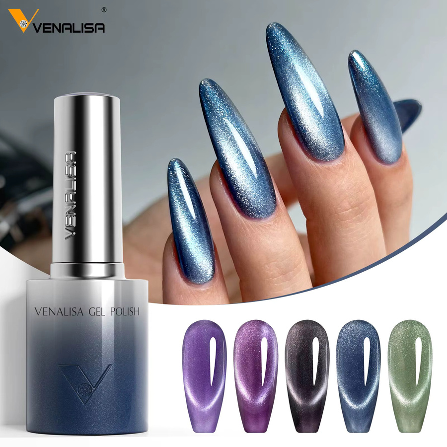 Venalisa Cat Eye Nagelgel, Diamond Sparkle, Schimmernd - Bild 2